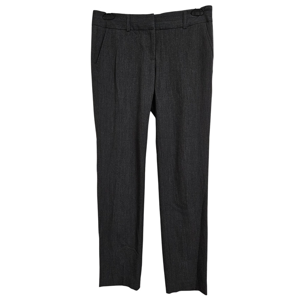 Michael Michael Kors Dress Pants Women's‎ 4 (32x30.5) Gray Flat Front Pockets *